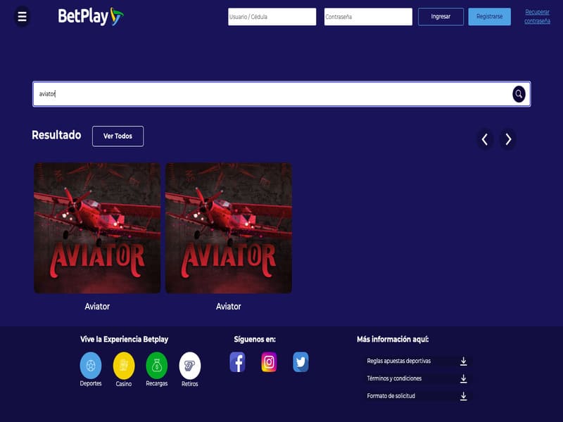 spela Aviator på betplay