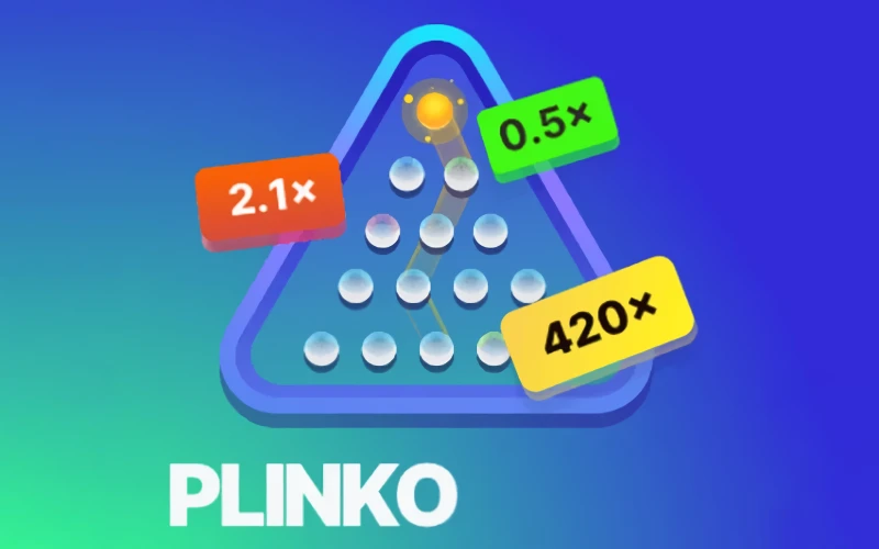 Launch your ball into the Plinko pyramid on BC Game.